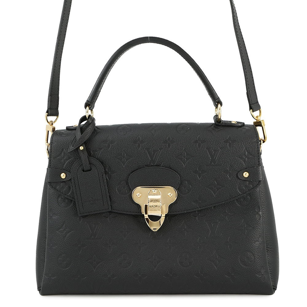 Louis Vuitton Monogram Empreinte Georges Handbag Black Bag